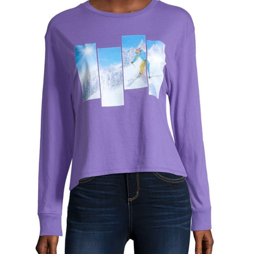 Long Sleeve SKI Tshirt sz XL